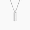 Histoire d'Or Collier Line Acier Blanc Discount