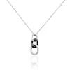 Histoire d'Or Collier Link Argent Blanc Céramique Et Oxyde De Zirconium Online