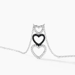 Histoire d'Or Collier Lio Argent Blanc Oxyde De Zirconium Outlet