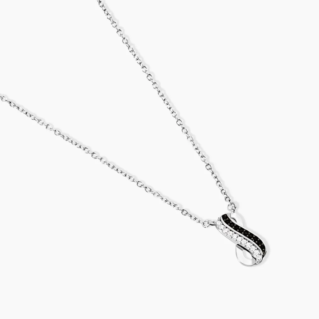 Histoire d'Or Collier Liraz Argent Blanc Oxyde De Zirconium Clearance