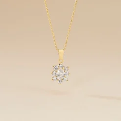 Histoire d'Or Collier Lisea Plaqué Or Oxydes De Zirconium plaqué or jaune oxyde Hot