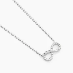 Histoire d'Or Collier Liviane Argent Blanc Oxyde De Zirconium