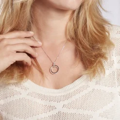 Histoire d'Or Collier Livvy Argent Blanc Oxyde De Zirconium Outlet