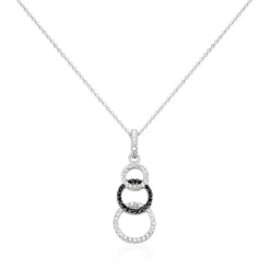 Histoire d'Or Collier Liyana Argent Blanc Oxyde De Zirconium Outlet