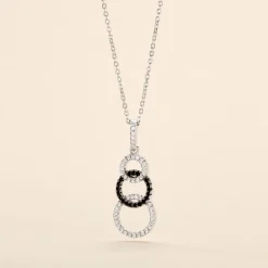 Histoire d'Or Collier Liyana Argent Blanc Oxyde De Zirconium Outlet