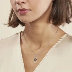 Histoire d'Or Collier Liyana Argent Blanc Oxyde De Zirconium Outlet