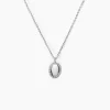 Histoire d'Or Collier Loa Argent Blanc New