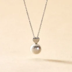 Histoire d'Or Collier Lorella Argent Blanc Perle De Culture Online