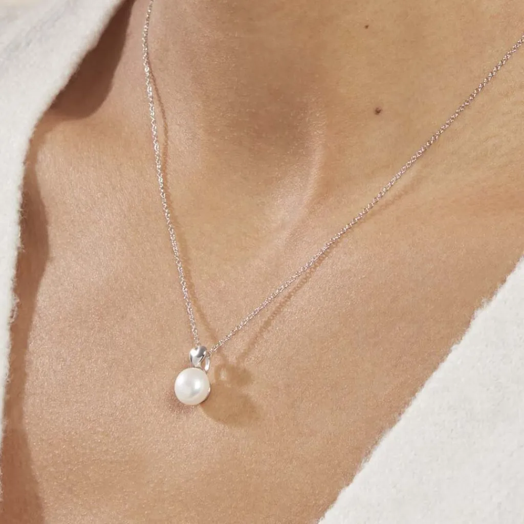 Histoire d'Or Collier Lorella Argent Blanc Perle De Culture Online