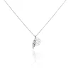 Histoire d'Or Collier Lorelle Argent Blanc Hot