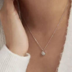 Histoire d'Or Collier Lorraine De Zirconium argent blanc oxyde Hot