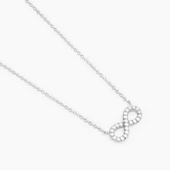 Histoire d'Or Collier Lou Argent Blanc Oxyde De Zirconium Discount