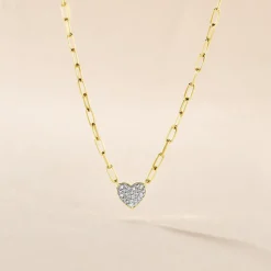Histoire d'Or Collier Loved One Or Jaune Diamant Online