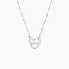Histoire d'Or Collier Lovia Argent Blanc