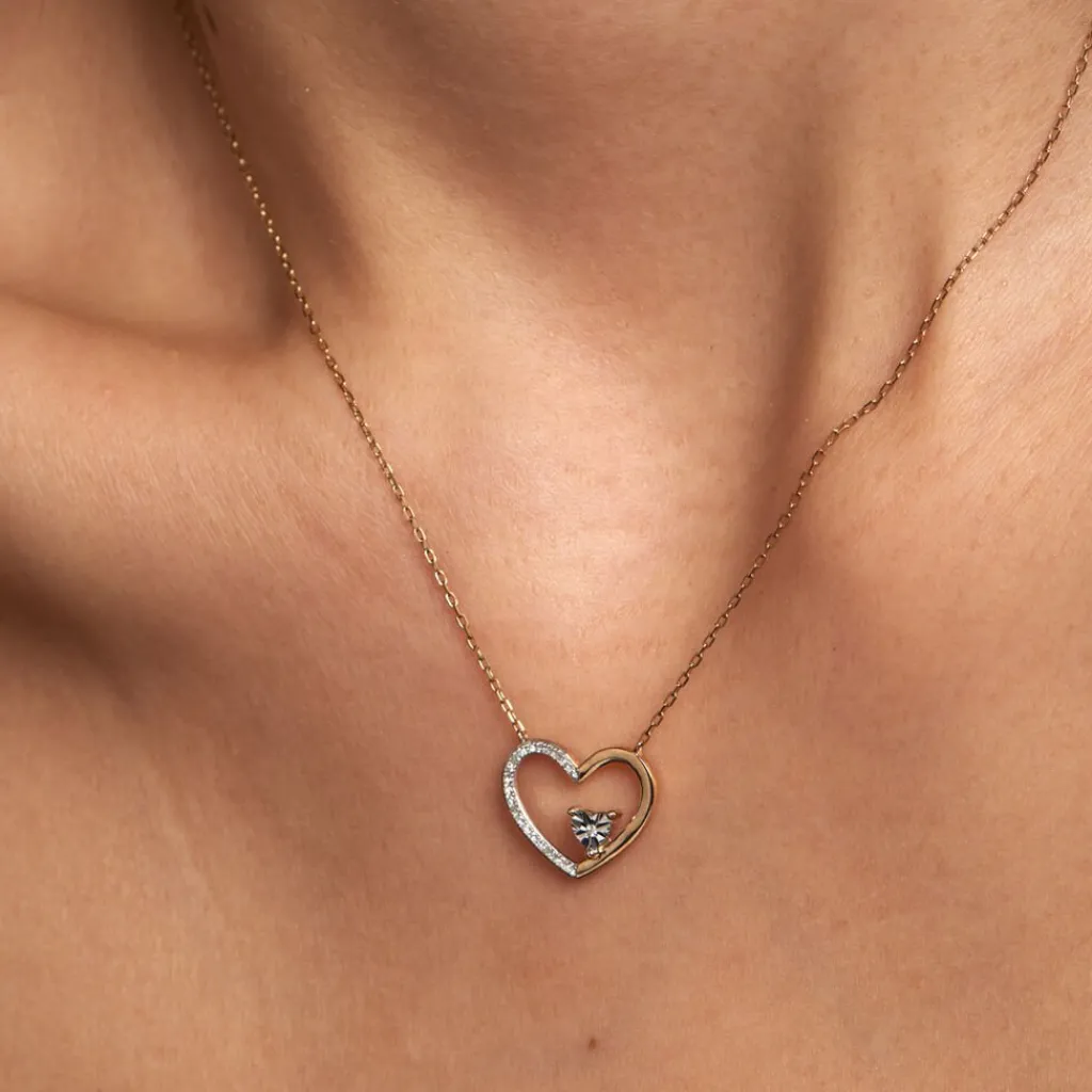 Histoire d'Or Collier Loviaisa Or Jaune Diamant Sale