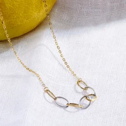 Histoire d'Or Collier Lucette Or Bicolore Sale