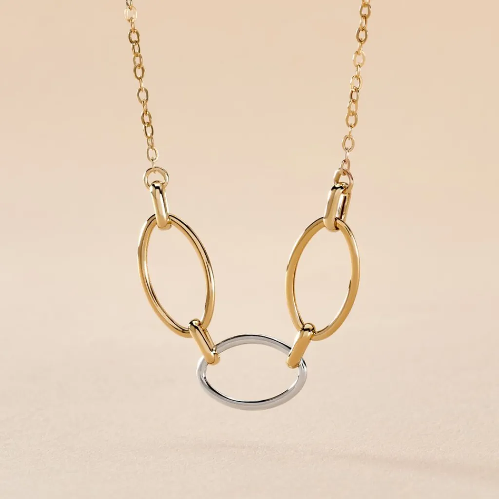 Histoire d'Or Collier Lucia Or Bicolore Outlet