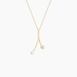 Histoire d'Or Collier Lucija Or Jaune Perle De Culture Et Oxyde De Zirconium Hot