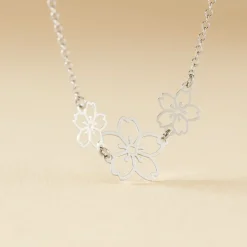 Histoire d'Or Collier Lucrezia Argent Blanc New