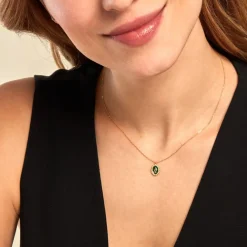 Histoire d'Or Collier Lueur Coloree Or Jaune New