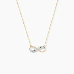 Histoire d'Or Collier Lyana Infini Diamante Or Jaune New