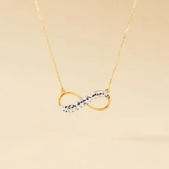 Histoire d'Or Collier Lyana Infini Diamante Or Jaune New