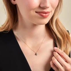 Histoire d'Or Collier Lydia or jaune emeraude Outlet