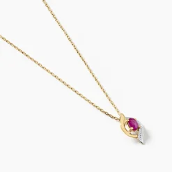 Histoire d'Or Collier Lydia Or Jaune Rubis Best