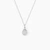 Histoire d'Or Collier Lysa Argent Blanc Oxyde De Zirconium Outlet