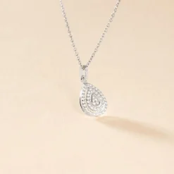 Histoire d'Or Collier Lysa Argent Blanc Oxyde De Zirconium Outlet