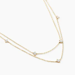 Histoire d'Or Collier Madhav Or Jaune Diamant Synthétique Discount