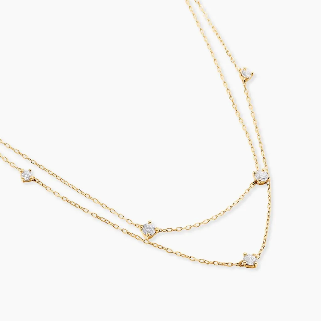 Histoire d'Or Collier Madhav Or Jaune Diamant Synthétique Discount
