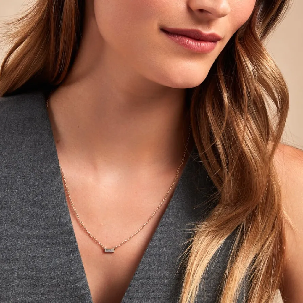 Histoire d'Or Collier Mahe Or Jaune Diamant Best