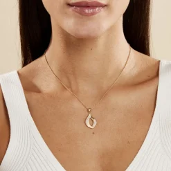 Histoire d'Or Collier Mai-lee Plaqué Or Jaune Oxyde De Zirconium Hot