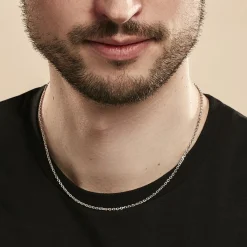 Histoire d'Or Collier Maille Argent Claudine argent blanc Sale