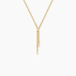 Histoire d'Or Collier Maille Cordell Or Jaune Sale