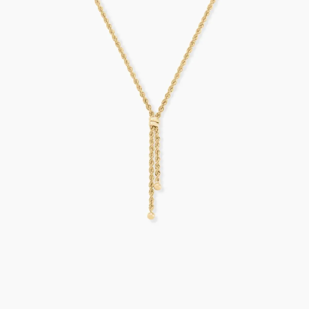 Histoire d'Or Collier Maille Cordell Or Jaune Sale