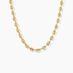 Histoire d'Or Collier Maille Dami Maille Grain De Cafe or jaune Online