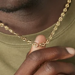 Histoire d'Or Collier Maille Dami Maille Grain De Cafe or jaune Best