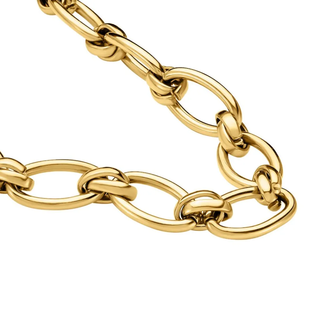 Histoire d'Or Collier Maille Perry Acier Doré Online