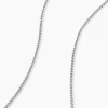 Histoire d'Or Collier Maille Piato Argent Blanc Outlet