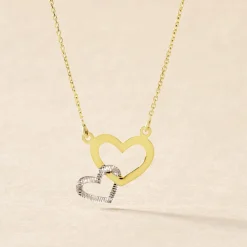 Histoire d'Or Collier Malena Or Bicolore Hot