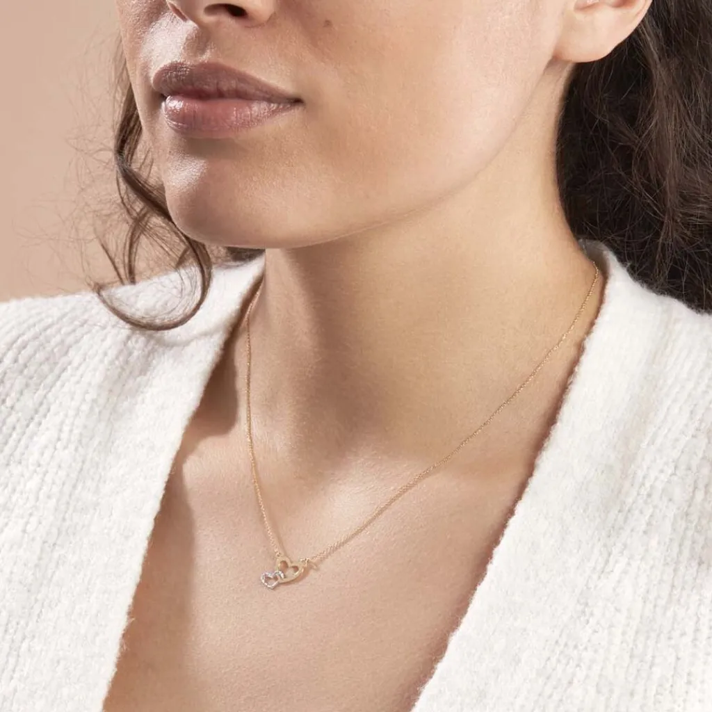 Histoire d'Or Collier Malena Or Bicolore Hot