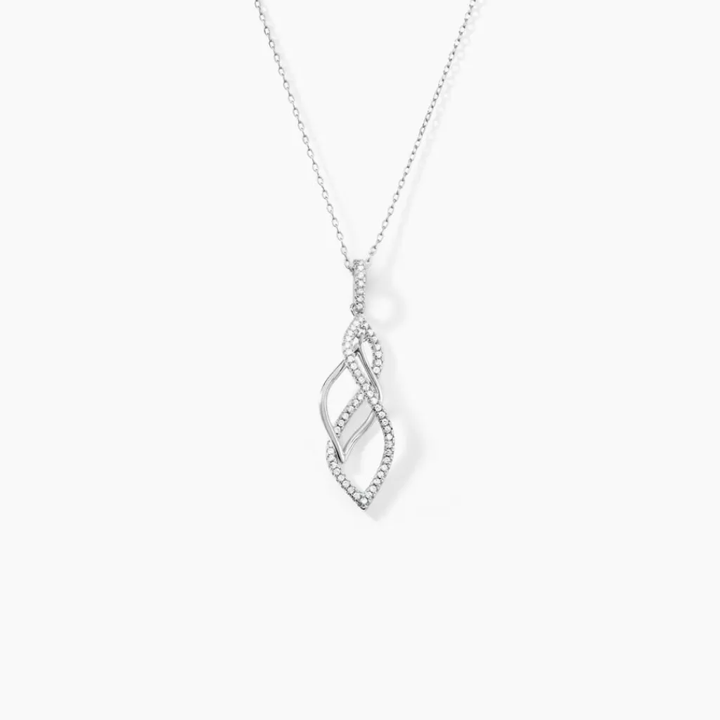 Histoire d'Or Collier Malika Argent Blanc Oxyde De Zirconium Clearance