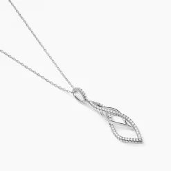 Histoire d'Or Collier Malika Argent Blanc Oxyde De Zirconium Clearance