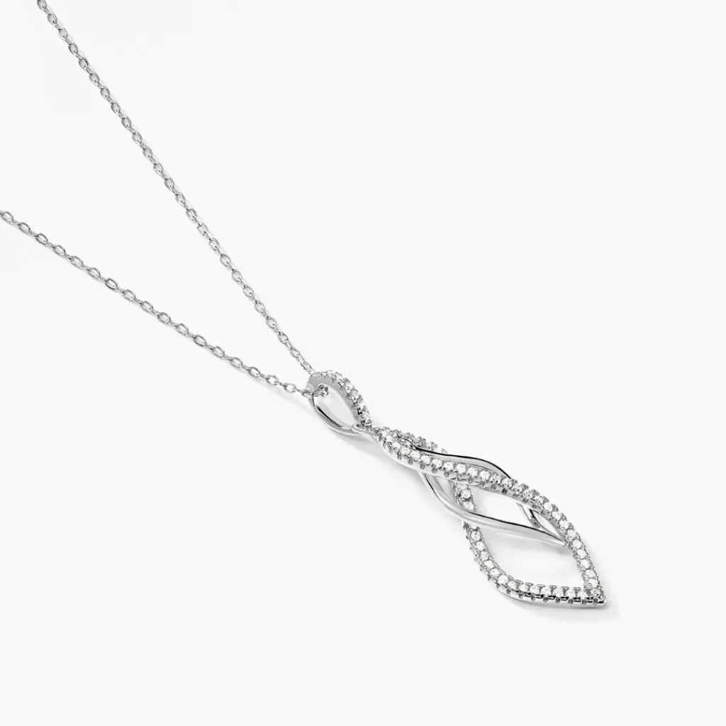 Histoire d'Or Collier Malika Argent Blanc Oxyde De Zirconium Clearance