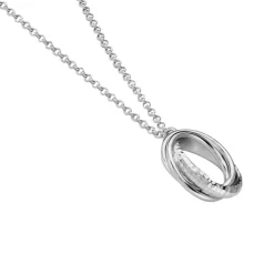 Histoire d'Or Collier Manon Argent Blanc Discount