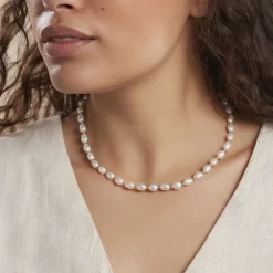 Histoire d'Or Collier Marame Or Jaune Perle De Culture Online