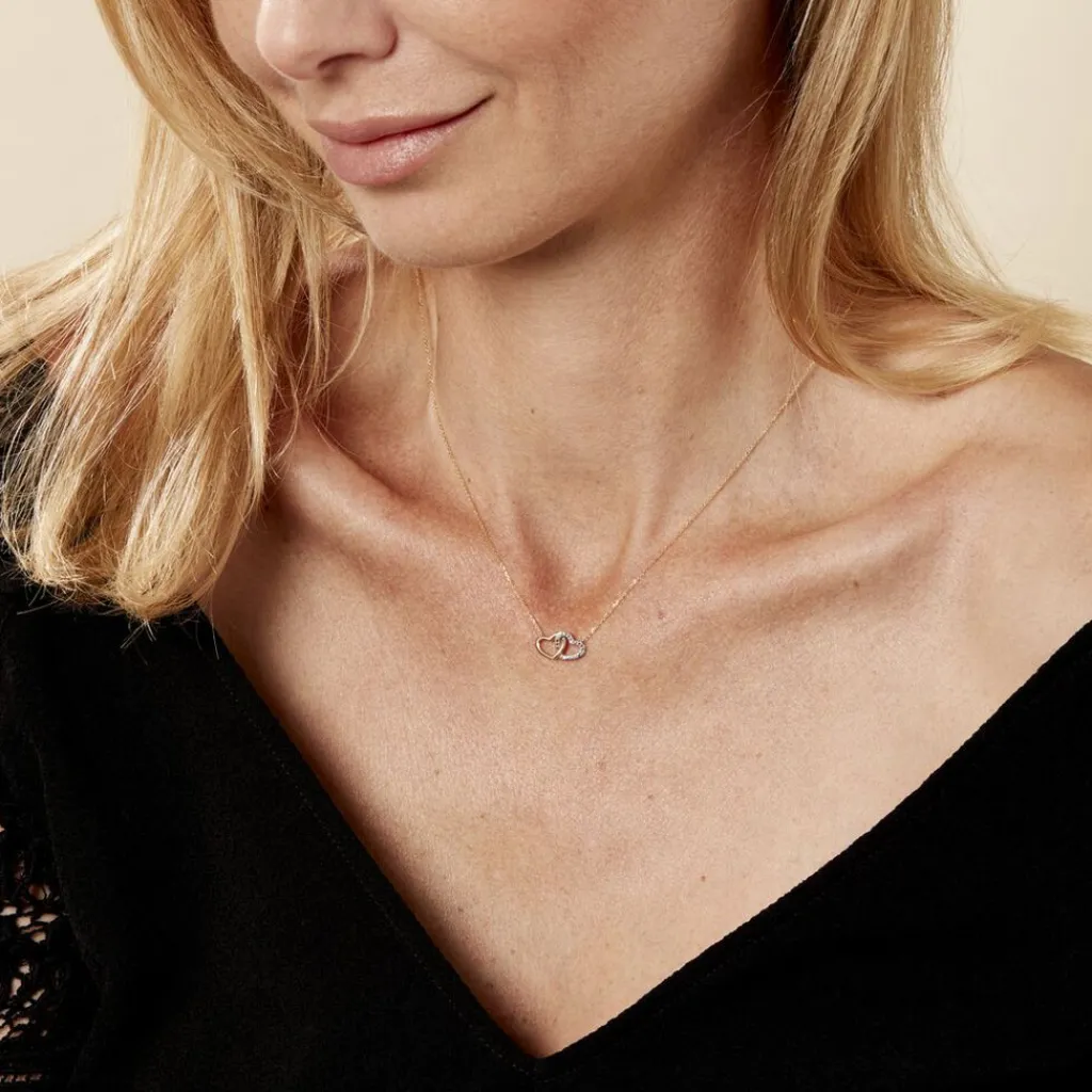 Histoire d'Or Collier Marciane Or Jaune Diamant Online
