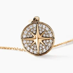 Histoire d'Or Collier Maria-carmen Plaqué Or Jaune Oxyde De Zirconium Discount